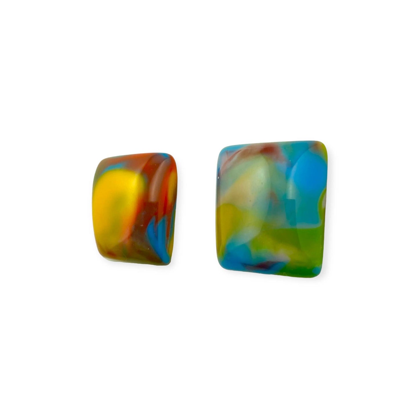 Atelier 1701 - Multicolor Square Earrings