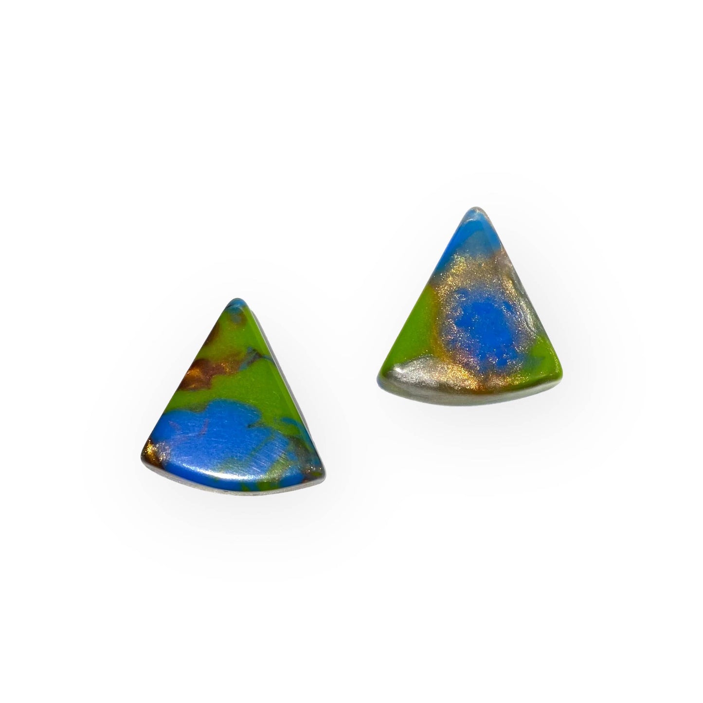 Atelier 1701 - Multicolor Triangular Earrings