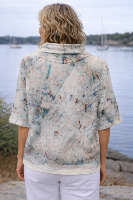 Alvarez Designs- Marina Hand-Painted Top