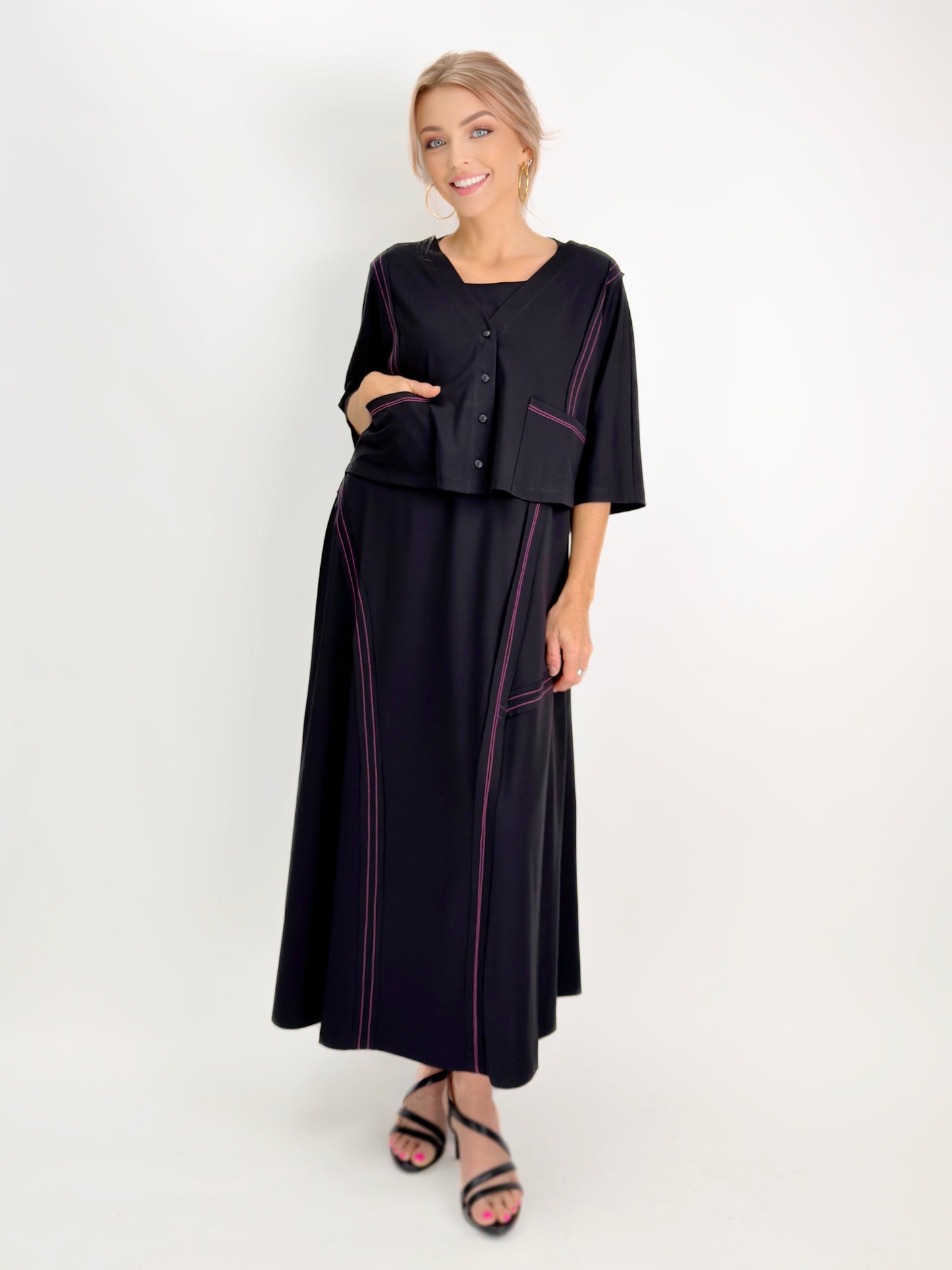 Ozai N Ku- Avant Cropped Cardigan