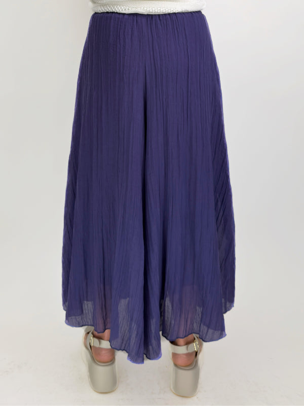Mia Collection- Summer Breeze Pant/ Navy