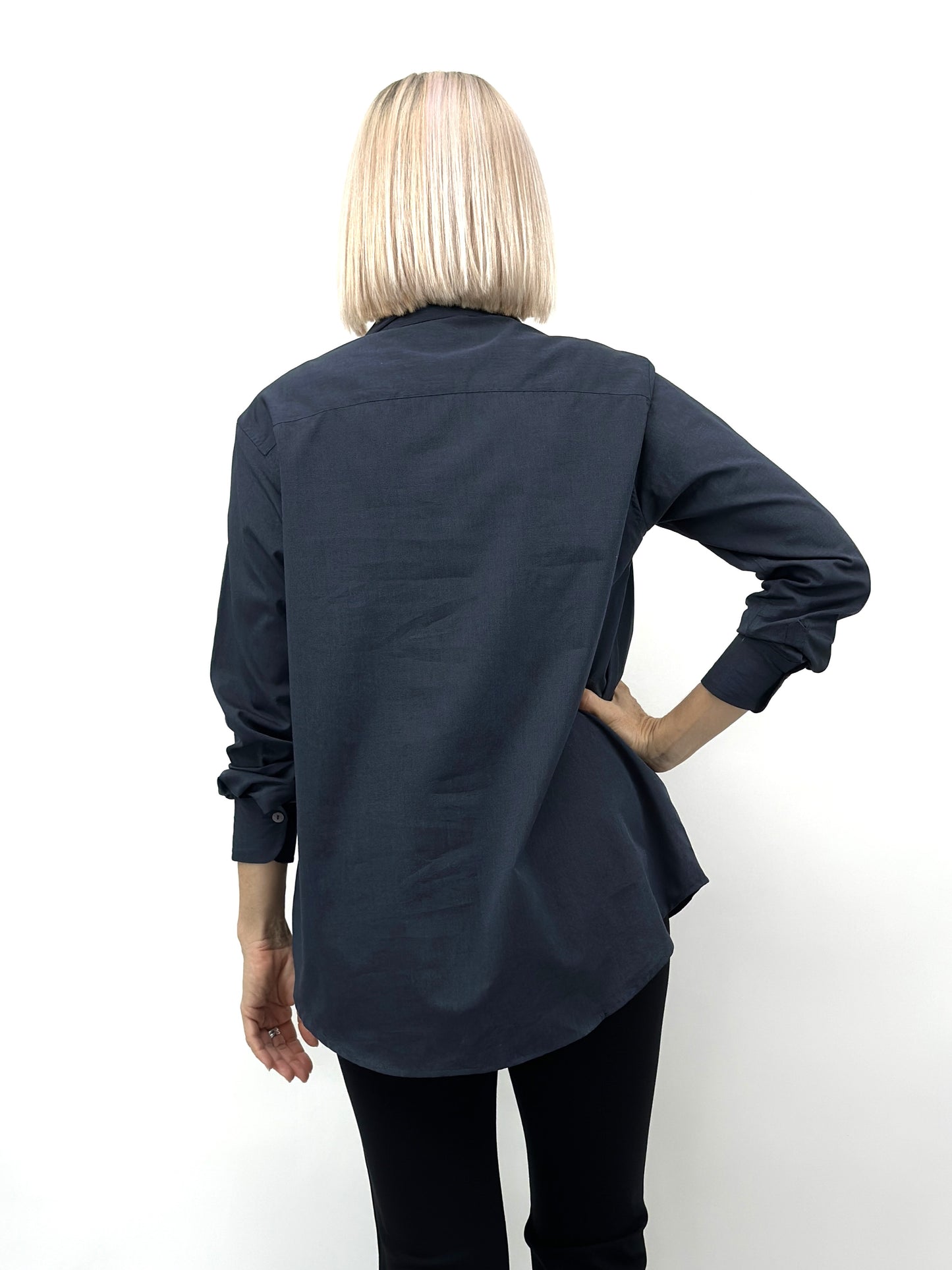 Jill McGowan- Joan Shirt/ Charcoal