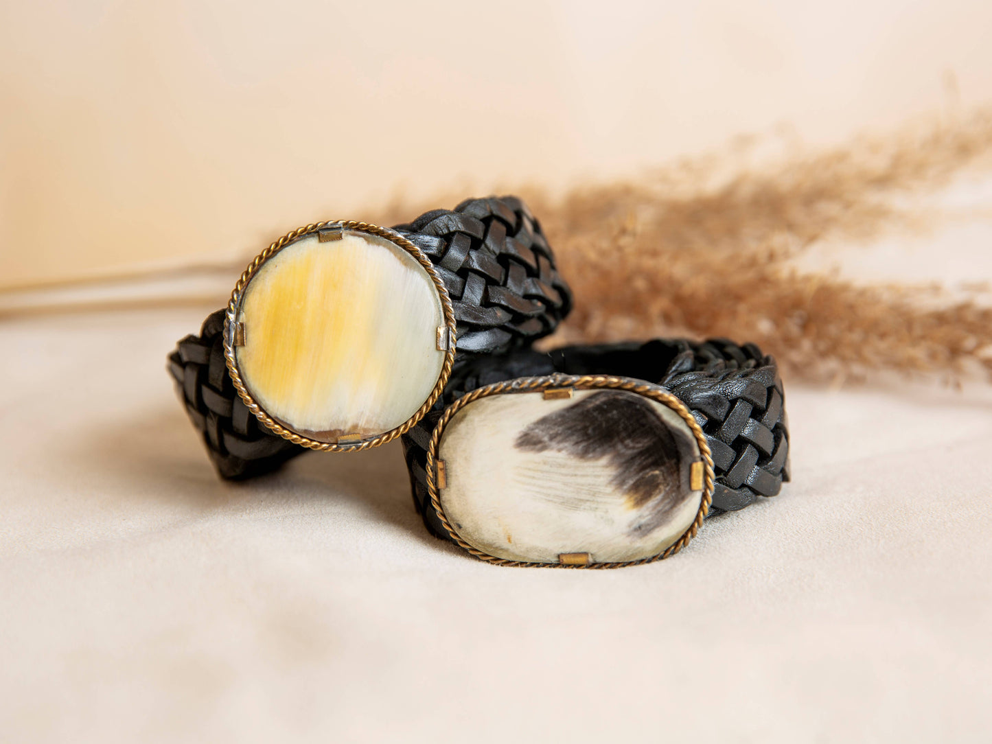 Lula Natura - Braided Leather Belt