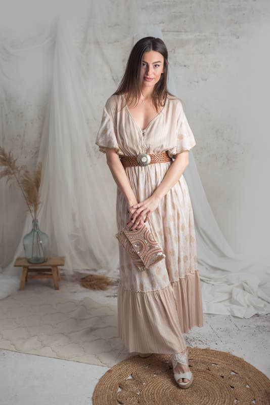 Lula Natura - Brown Leather Neptune Belt