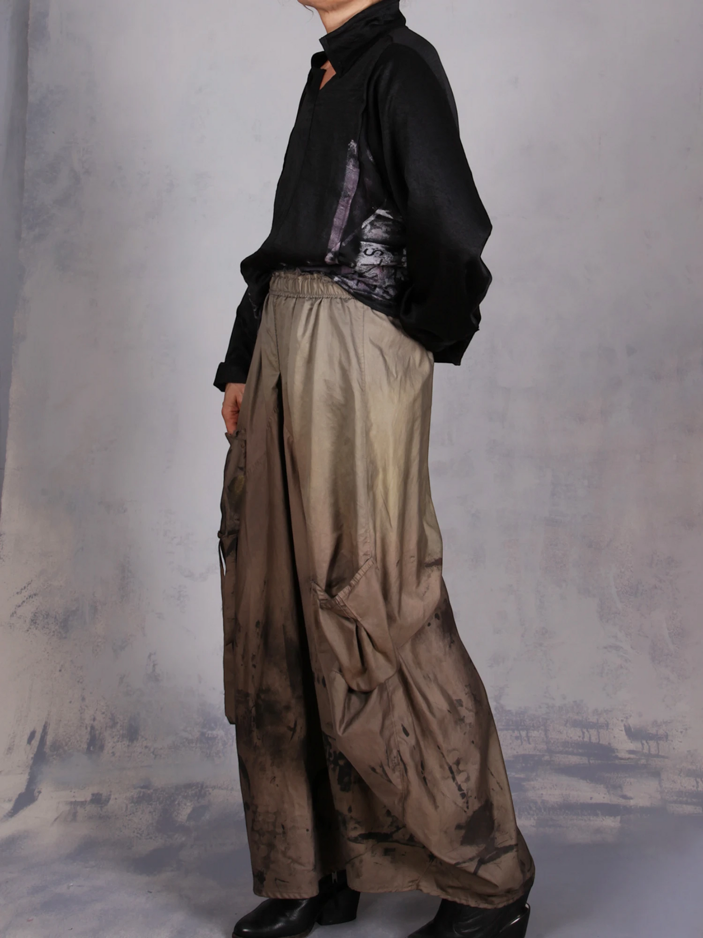 Tatiana Palnitska - SUM19 "So Fully Engage" Egyptian Cotton Pants
