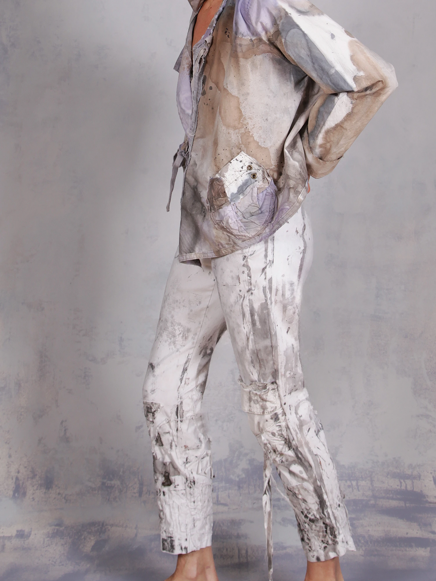 Tatiana Palnitska - SUM17 "Stretching Summer" Detailed Stretch Pant