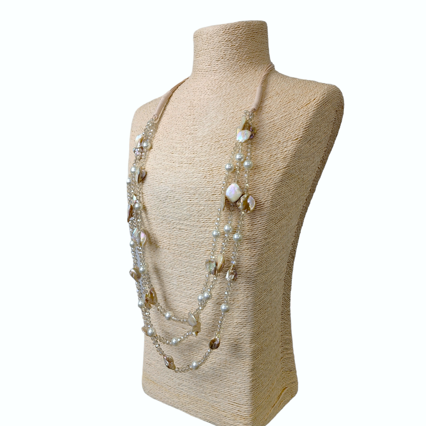 Bijoux Envie Jewelry - Mocha Seashell Necklace