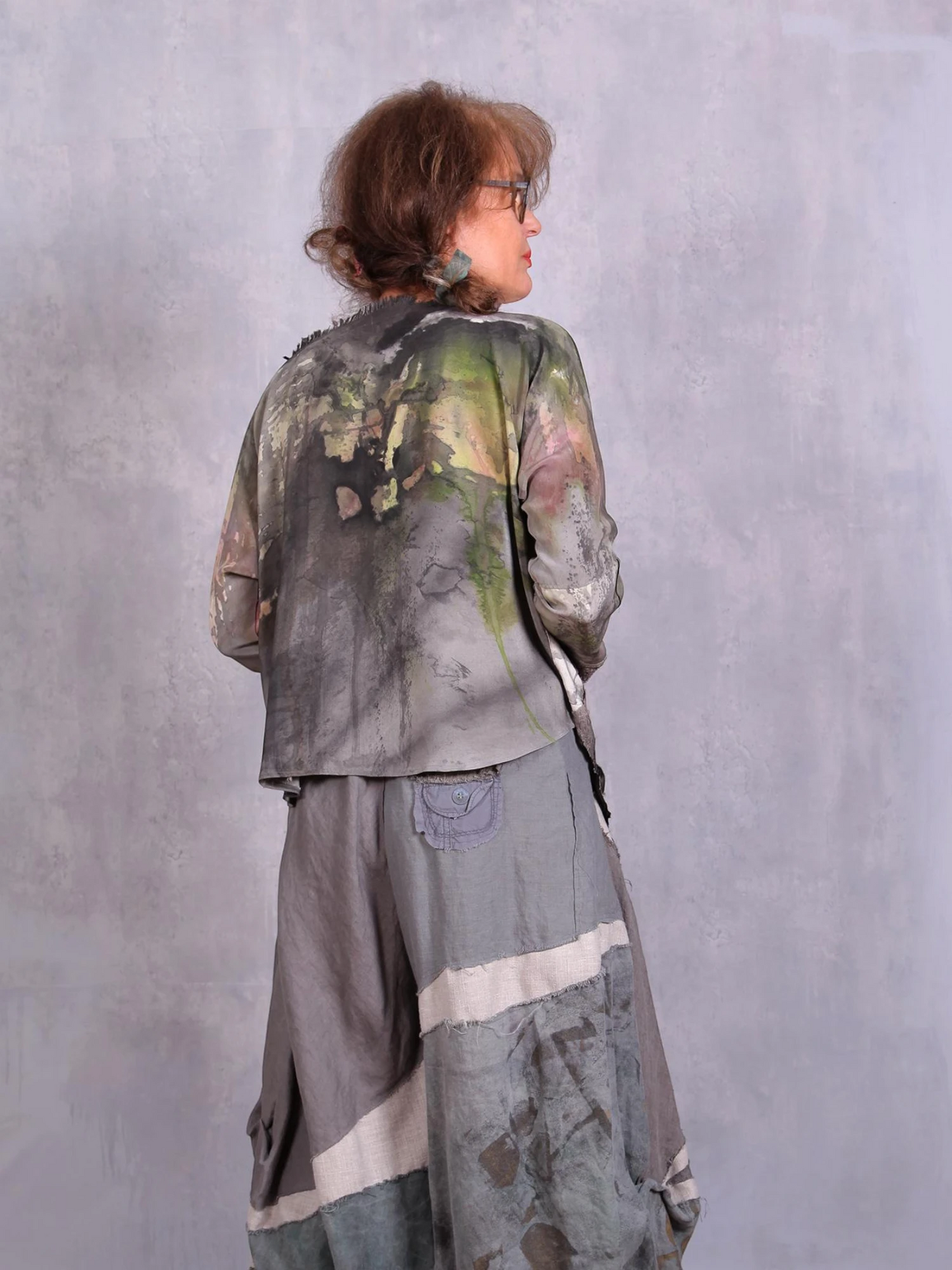 Tatiana Palnitska - SUM14 "A Road Less Traveled" Silk Crepe Blouse