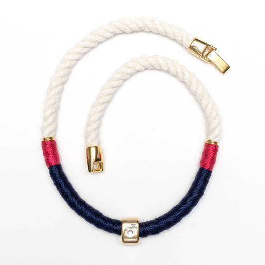 Allison Cole Jewelry - Belmont Nautical Rope Necklace