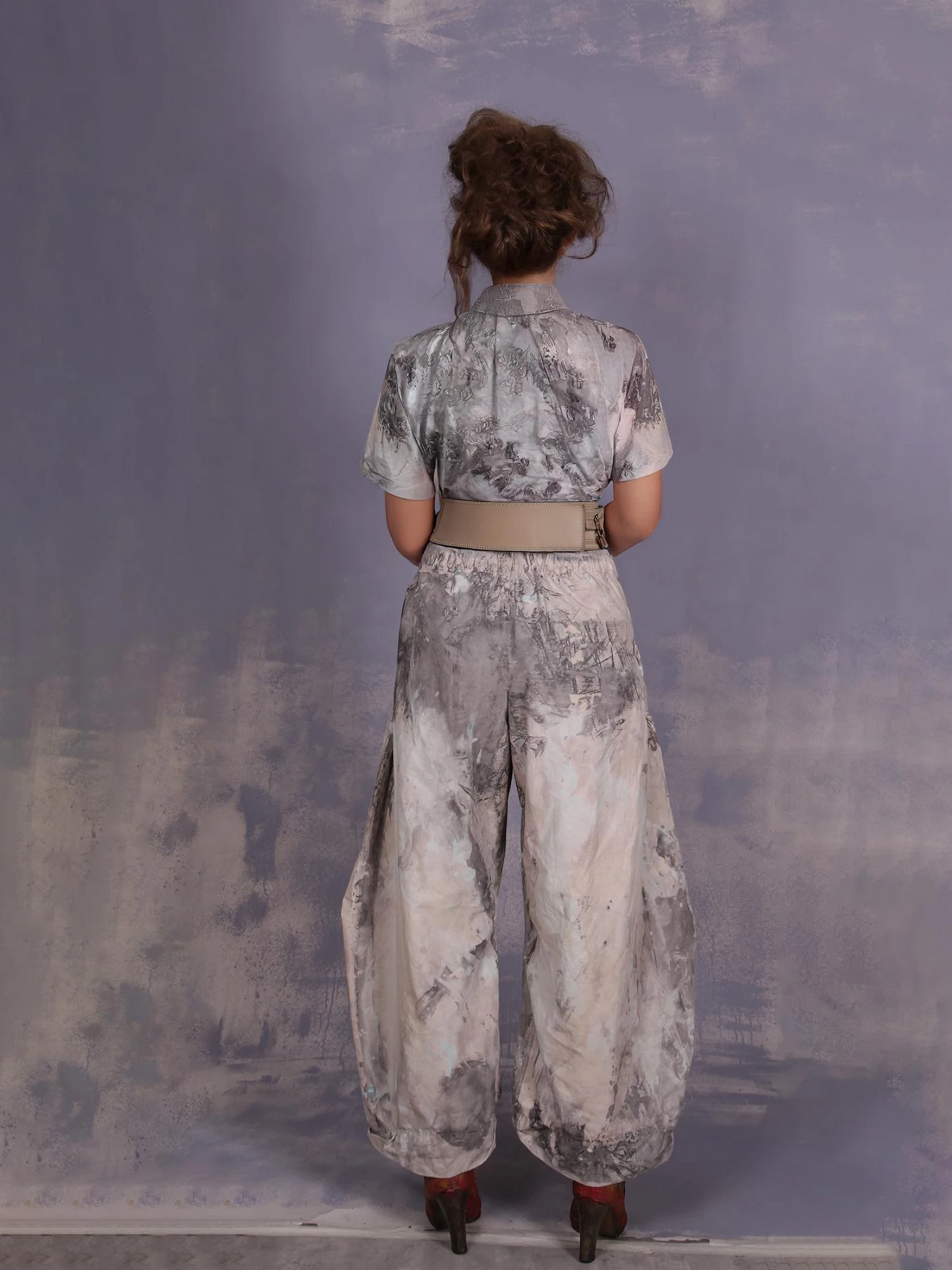 Tatiana Palnitska - SUM16 "Way Over the Moon" Wide Leg Pant