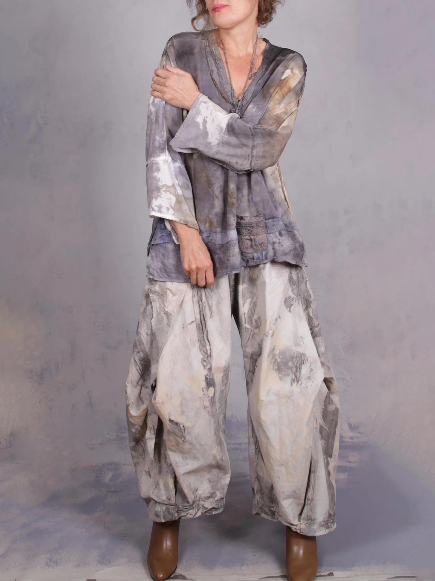 Tatiana Palnitska - SUM16 "Way Over the Moon" Wide Leg Pant