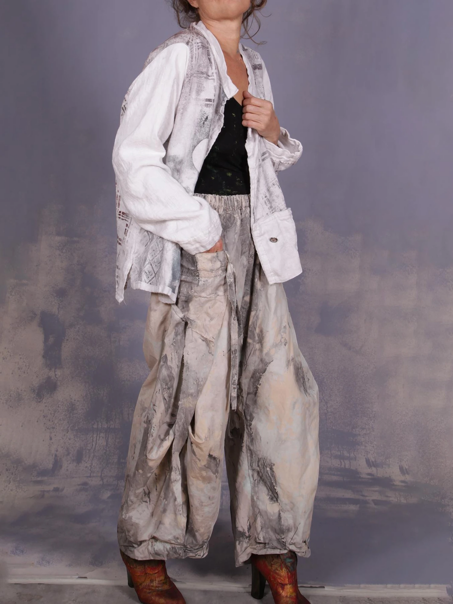 Tatiana Palnitska - SUM16 "Way Over the Moon" Wide Leg Pant