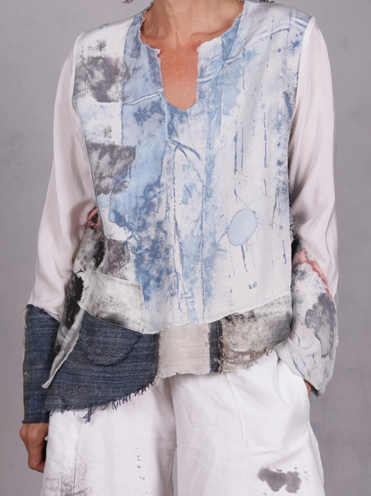 Tatiana Palnitska - SUM3 " A Material Witness" Flowy Top