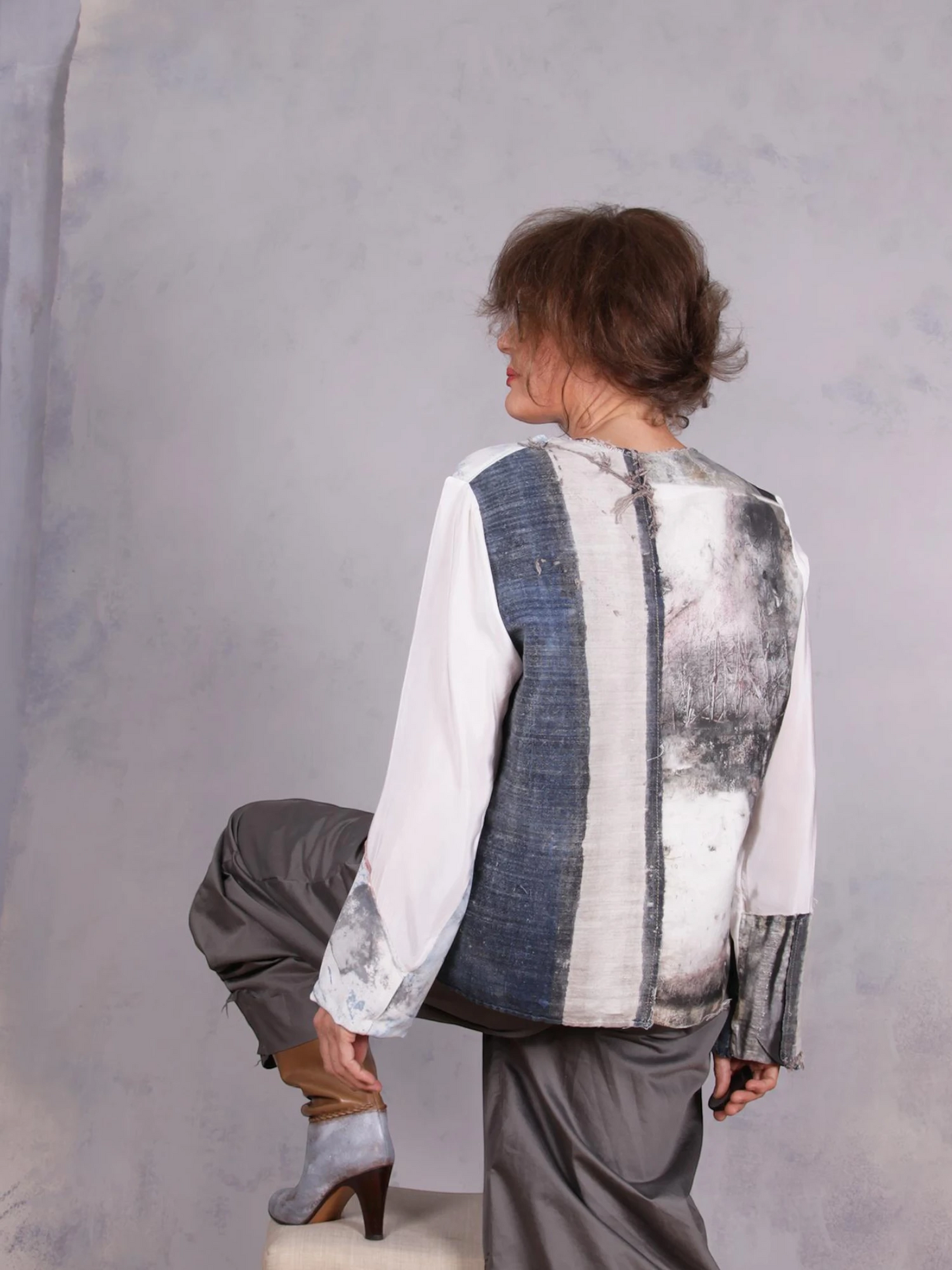 Tatiana Palnitska - SUM3 " A Material Witness" Flowy Top