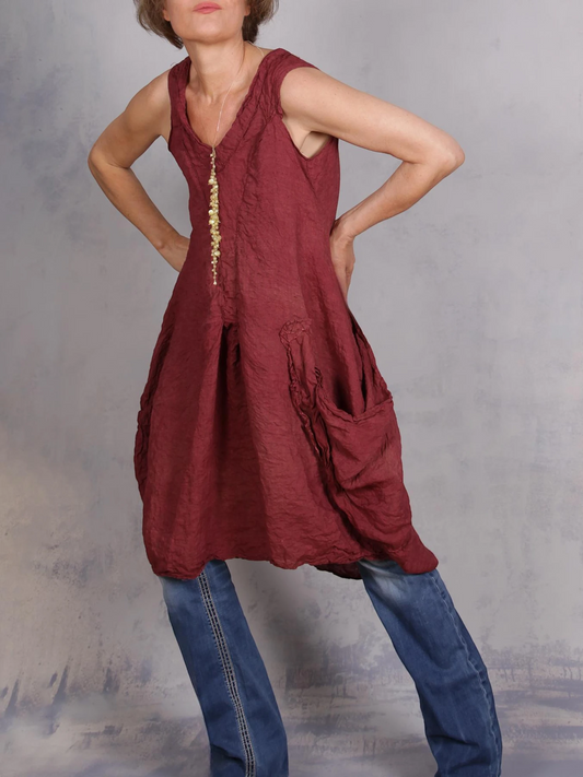 Tatiana Palnitska - SUM33- A breath of Cordovan Air Dress