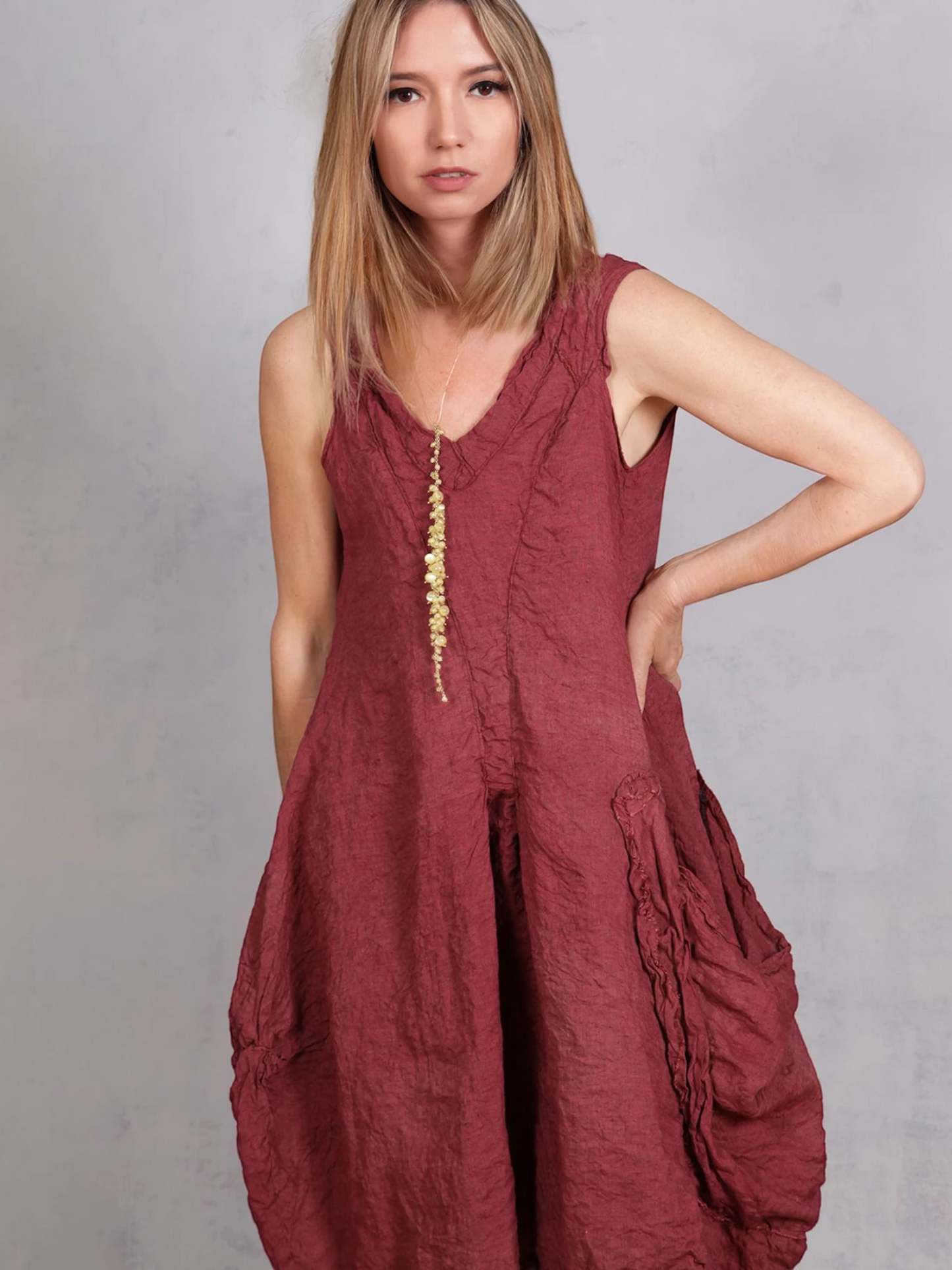 Tatiana Palnitska - SUM33- A breath of Cordovan Air Dress
