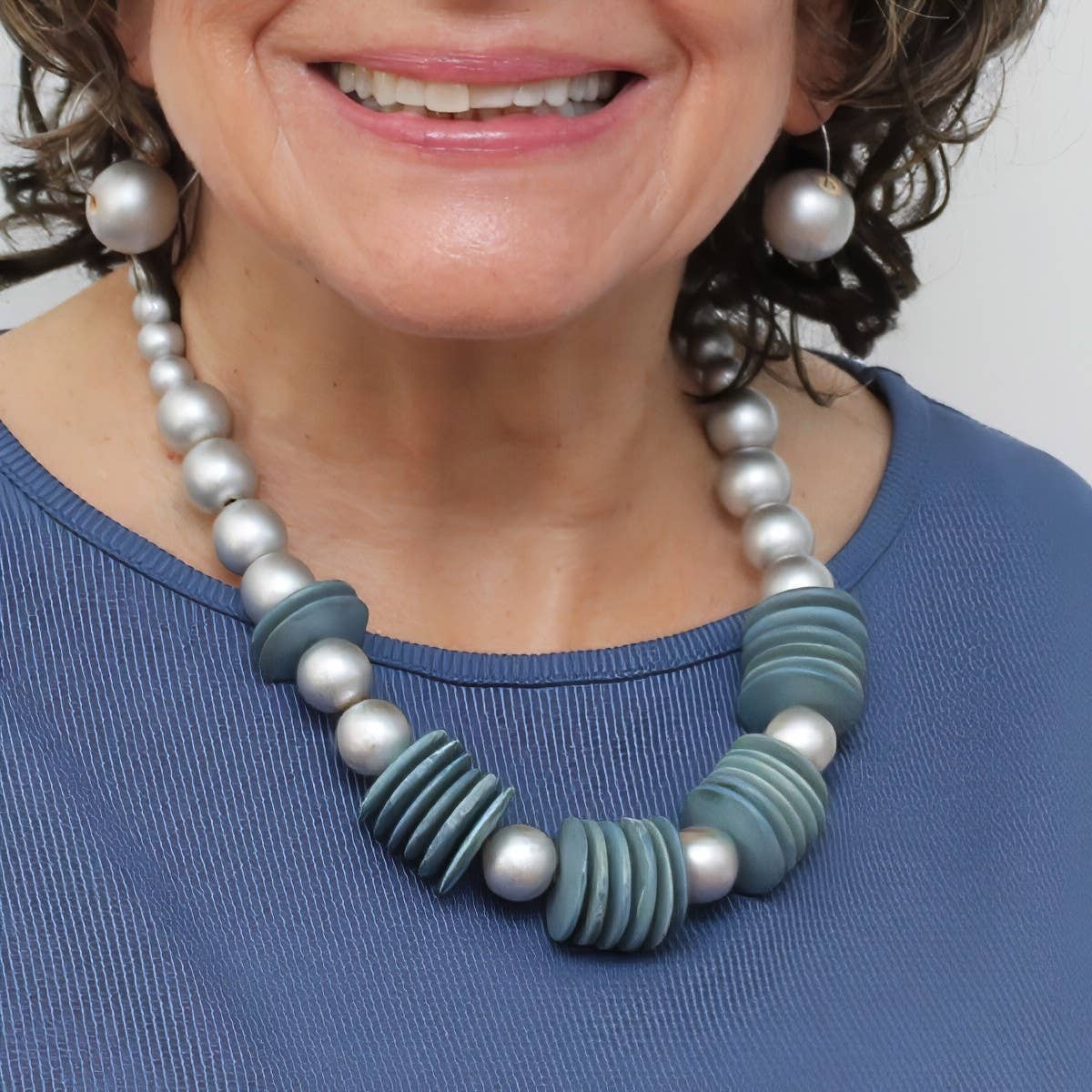 Sylca Designs - Silverwood Statement Necklace