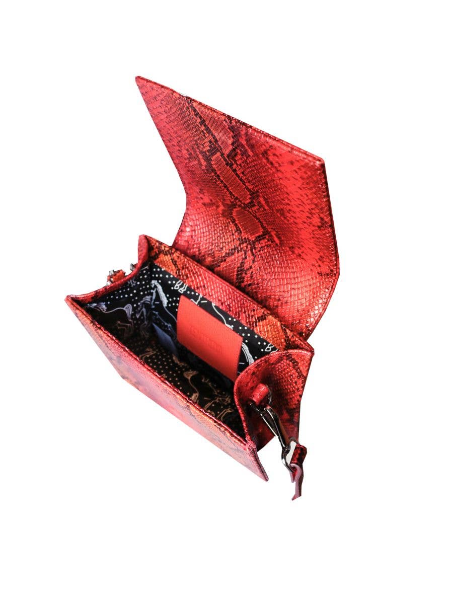 TENTROYA - Mini Chevy Bag: Orange/Red