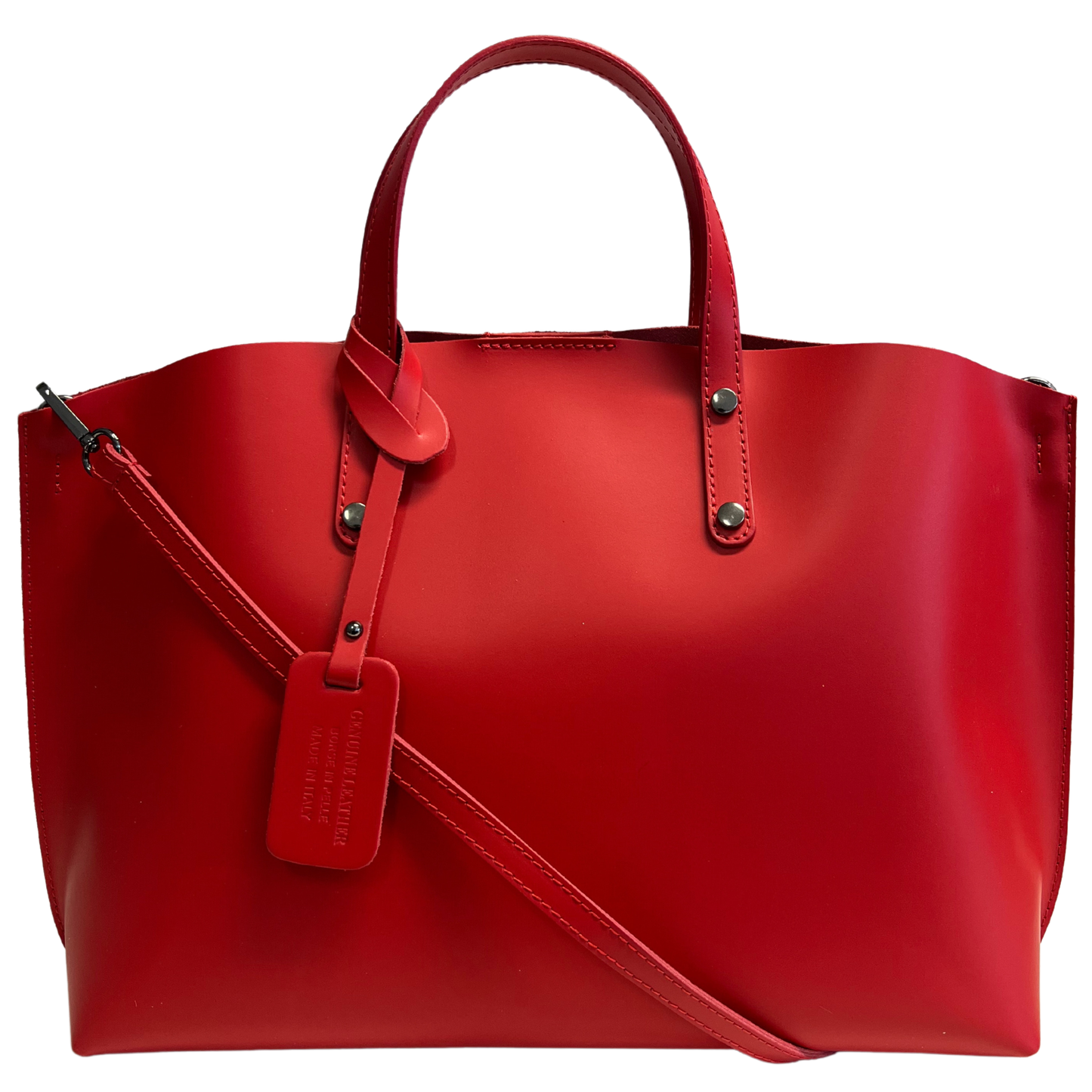 MODARNO - Elegant Italian Leather Shopper Bag