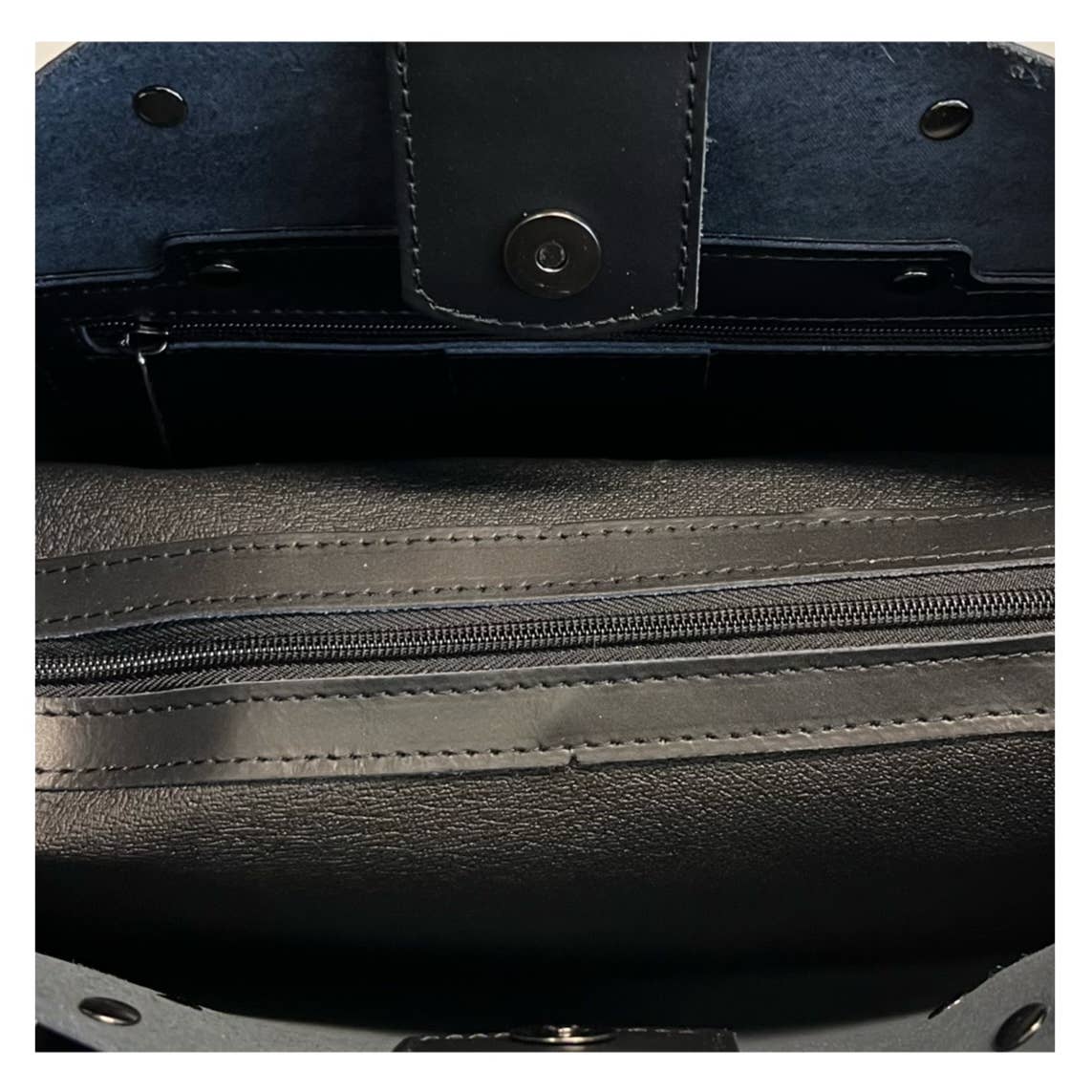 MODARNO - Elegant Italian Leather Shopper Bag