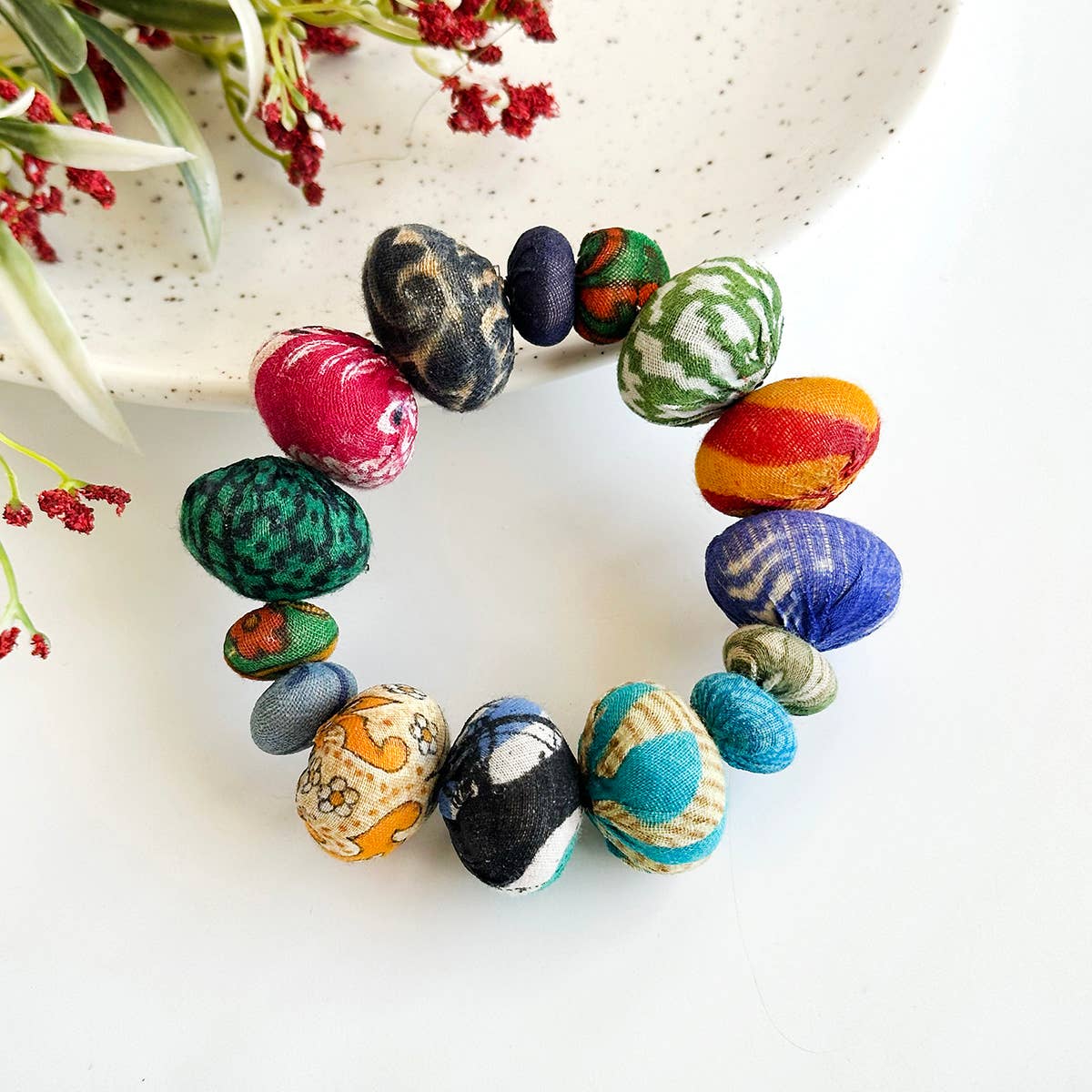 WorldFinds - Kantha Coterie Bracelet