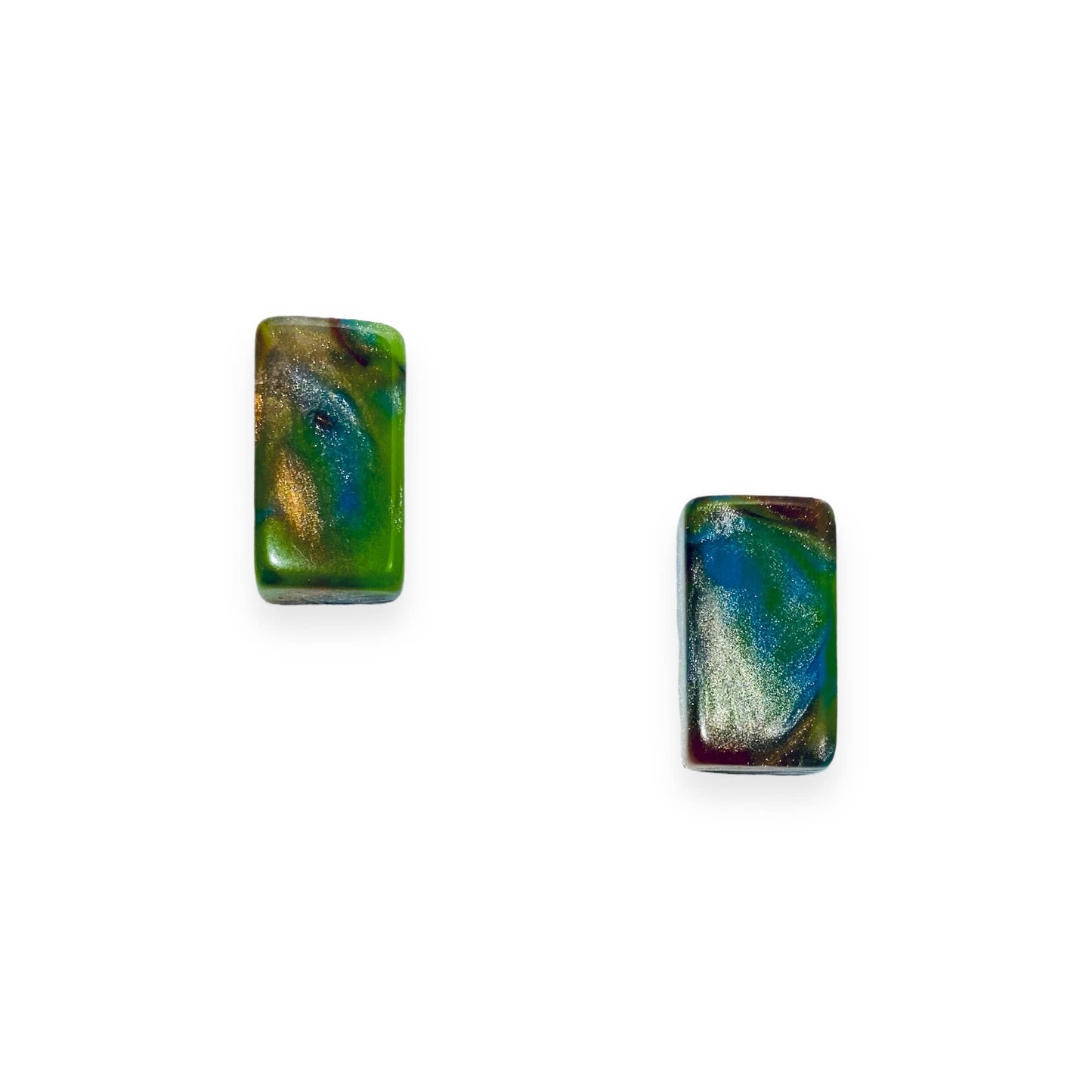 Atelier 1701 - Green Multi Earrings