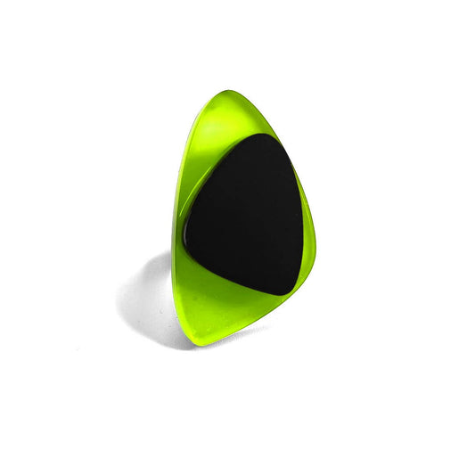 ALEX+SVET - CHLOE LG ring LUSH GLOW line: Lime_Punch