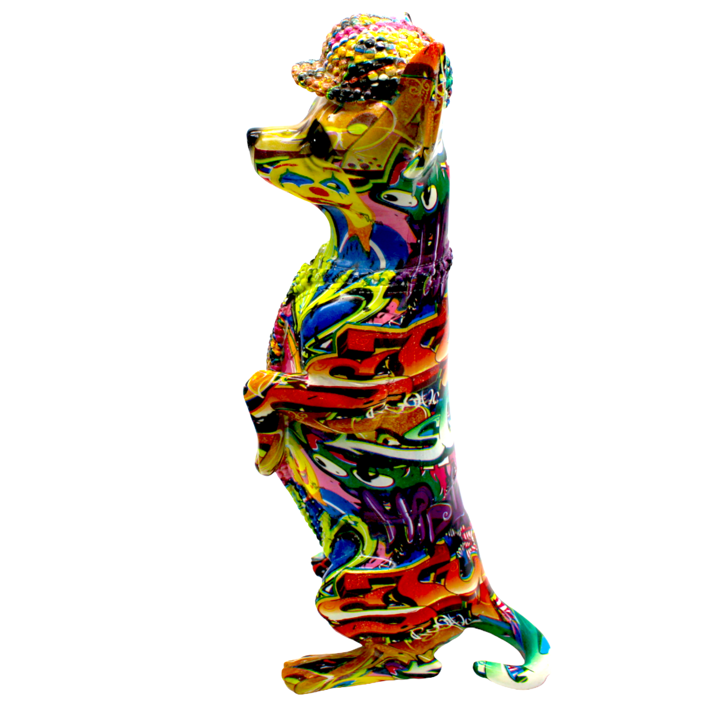 Interior Illusions Plus - Street Art Chihuahua Standing On Legs Sculpture