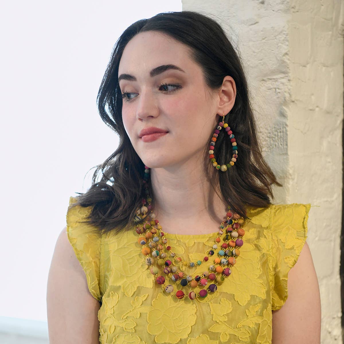 WorldFinds - Kantha Karita Necklace