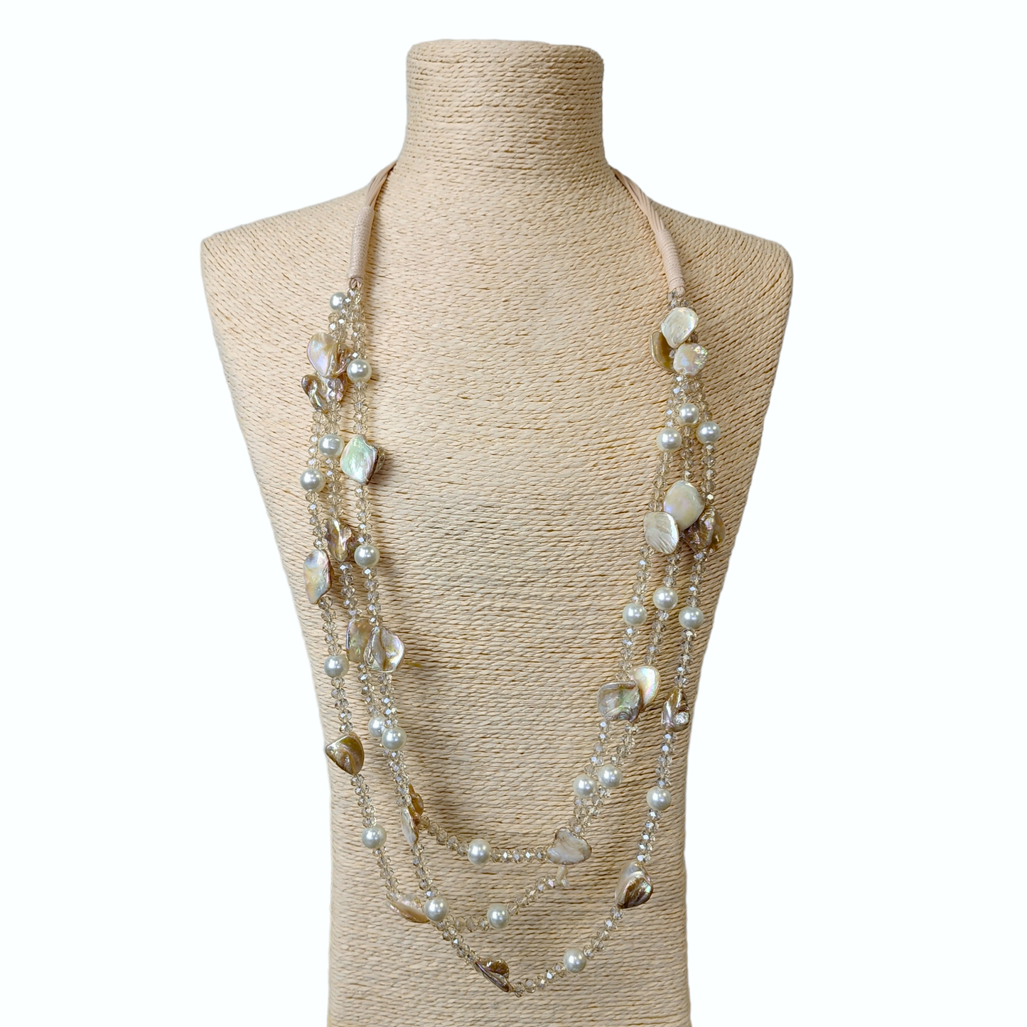 Bijoux Envie Jewelry - Mocha Seashell Necklace