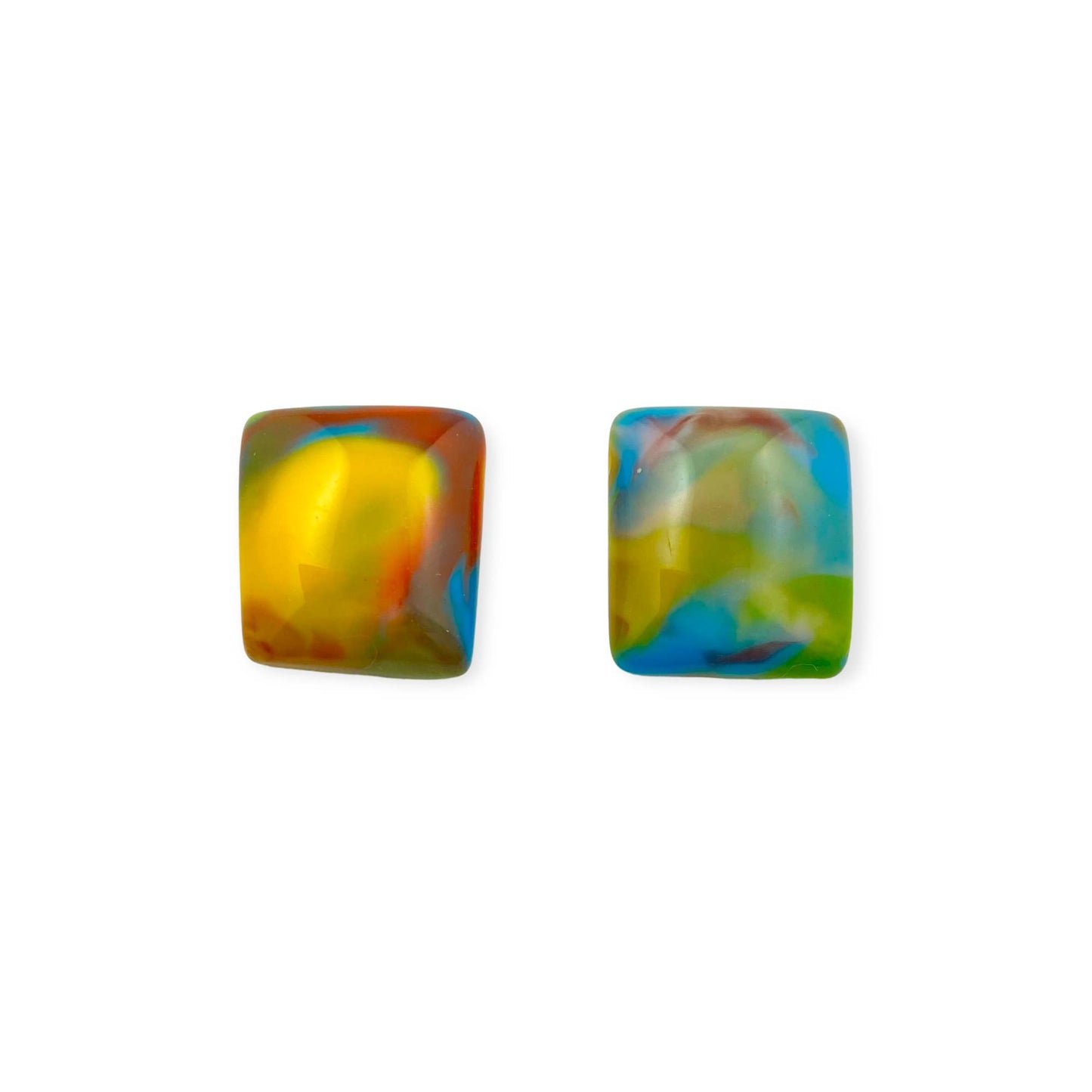 Atelier 1701 - Multicolor Square Earrings