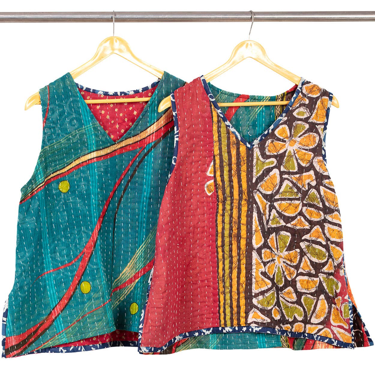 Sevya Handmade - Reversible Kantha Tank Top