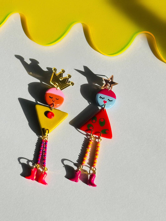 Delaney and Blu - Royal Martinis Earrings