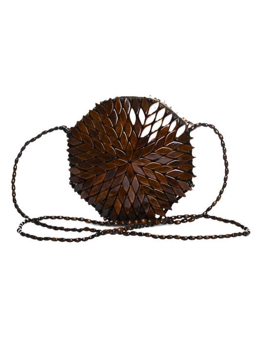 ShanPaulo - Bali Crossbody Large - Dark Walnut