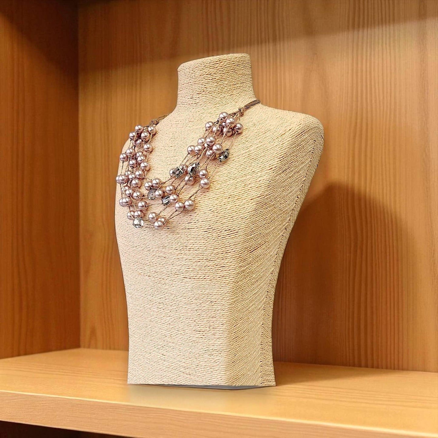 Bijoux Envie Jewelry - Mocha Mousse Pearl Necklace