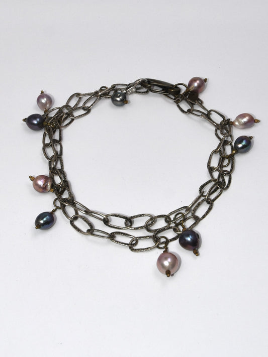 NSerena Jewelry-Multi Color freshwater Pearl Necklace