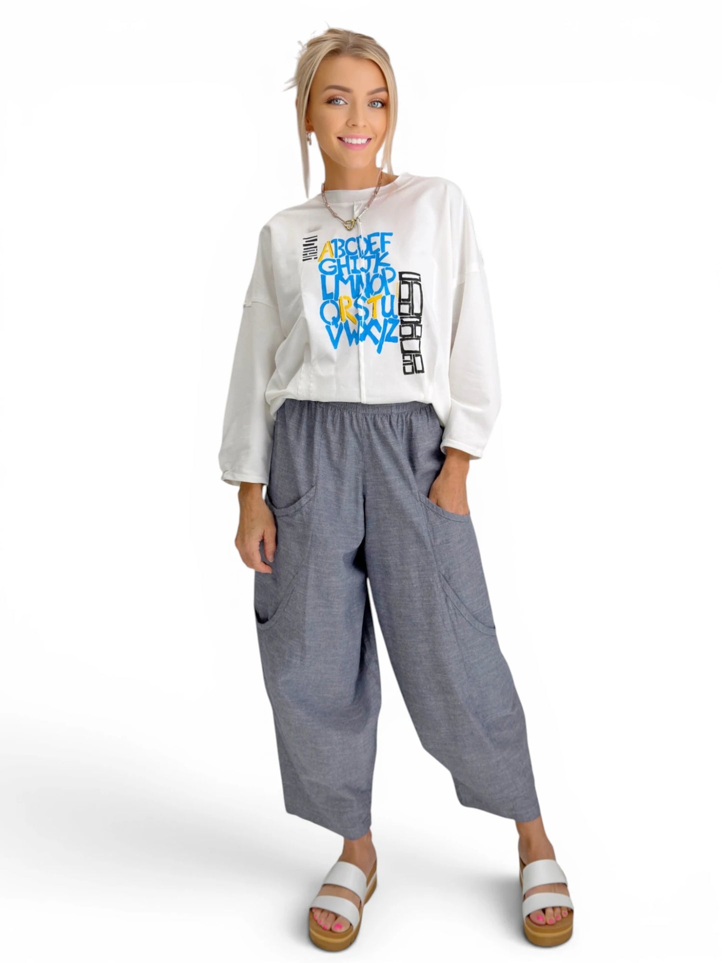 Narenee Designs- Alphabet Artist Tee