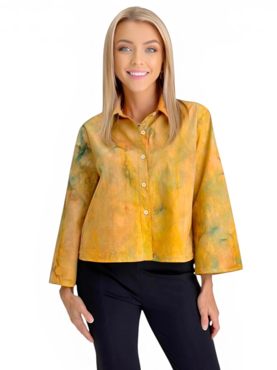 Narenee Designs- Golden Meadow Blouse