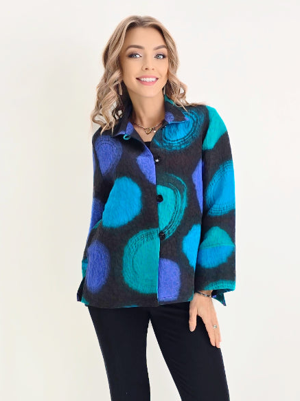 Kay Chapmans- Loop Button Shirt/Jacket