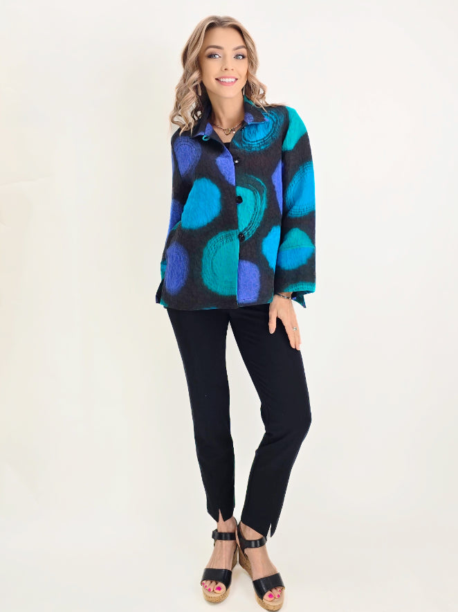 Kay Chapmans- Loop Button Shirt/Jacket