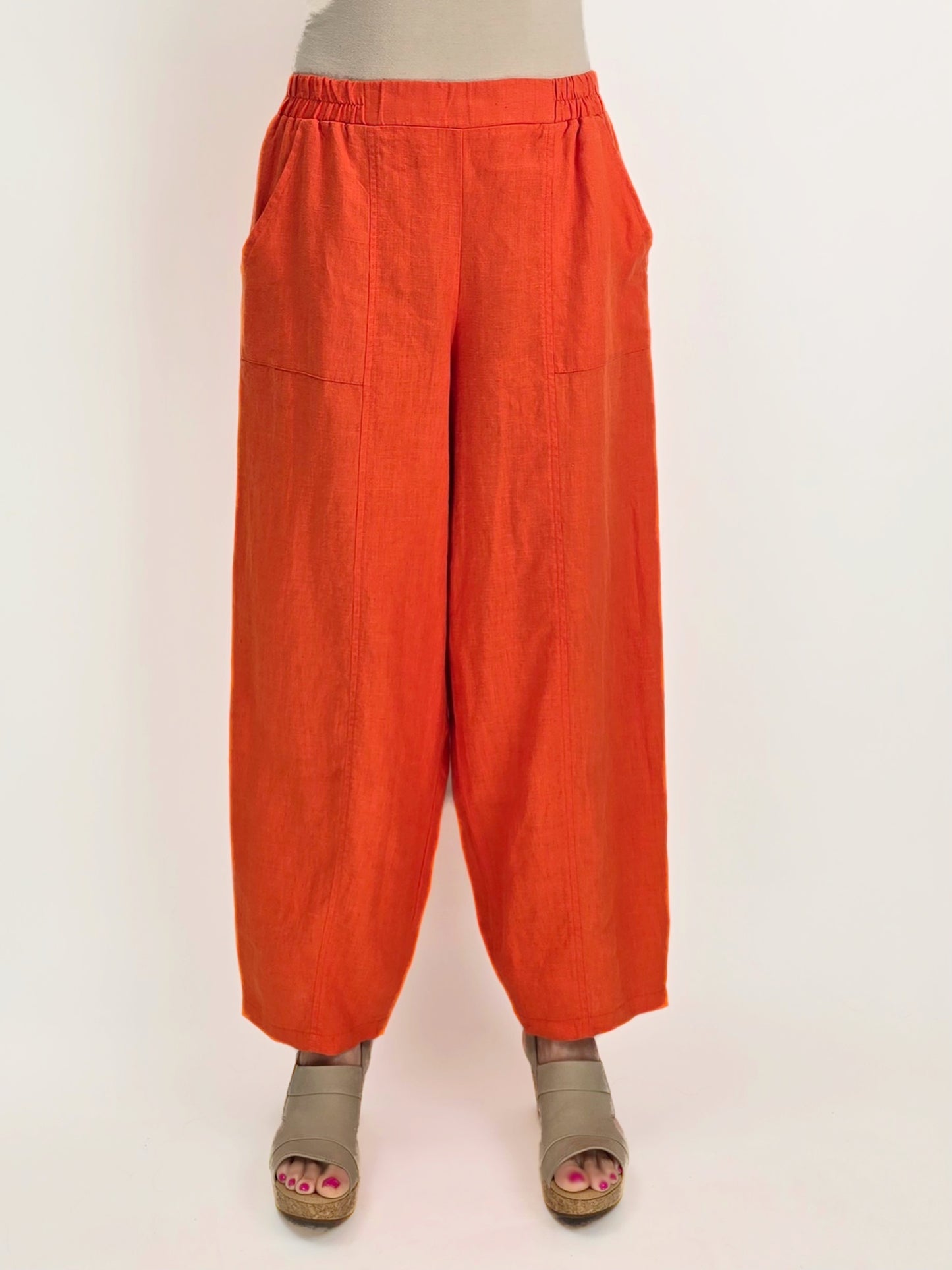 LUUKAA- Zenya Pant/ Rust Orange