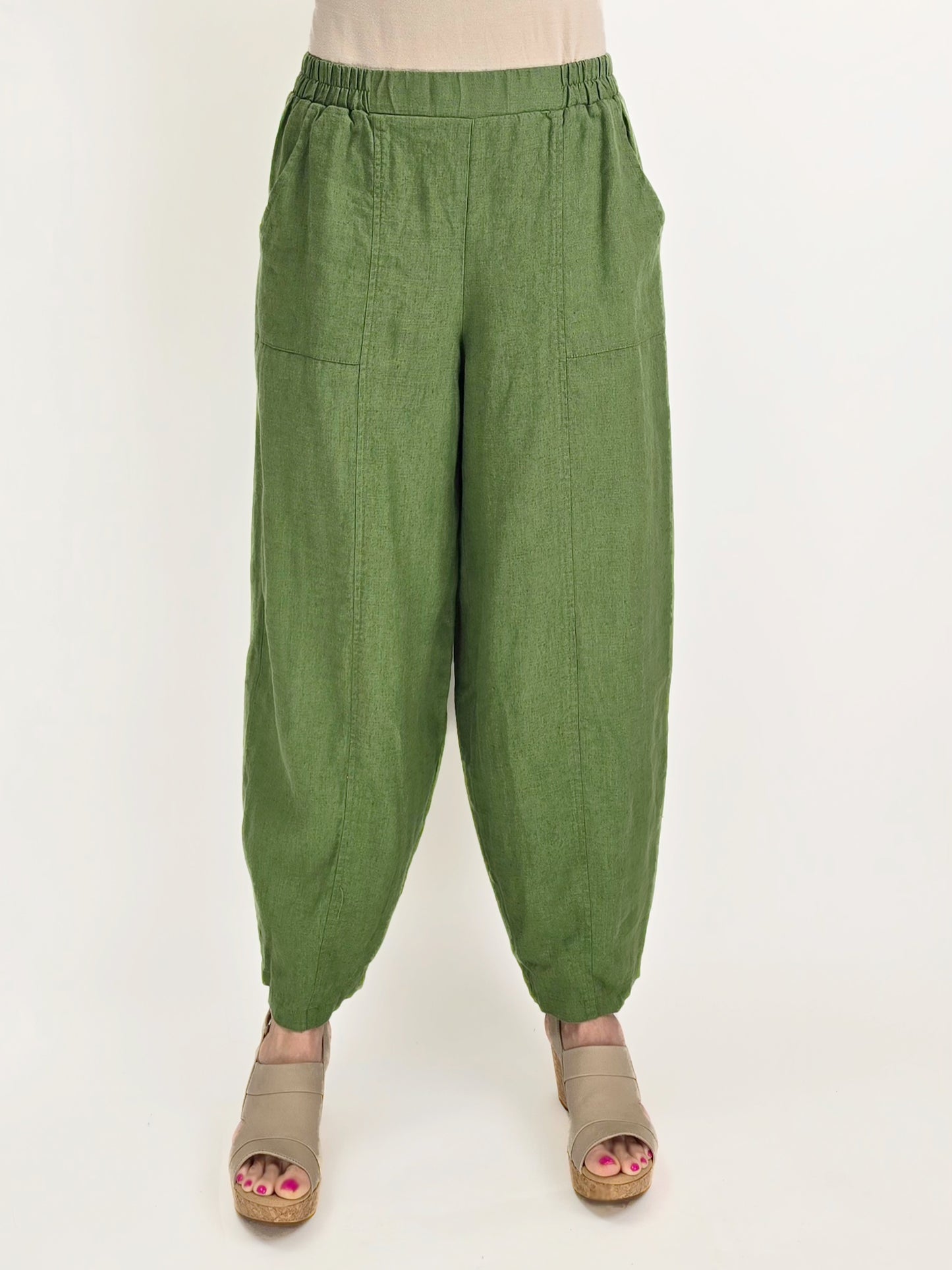LUUKAA- Zenya Pant/ Apple Green