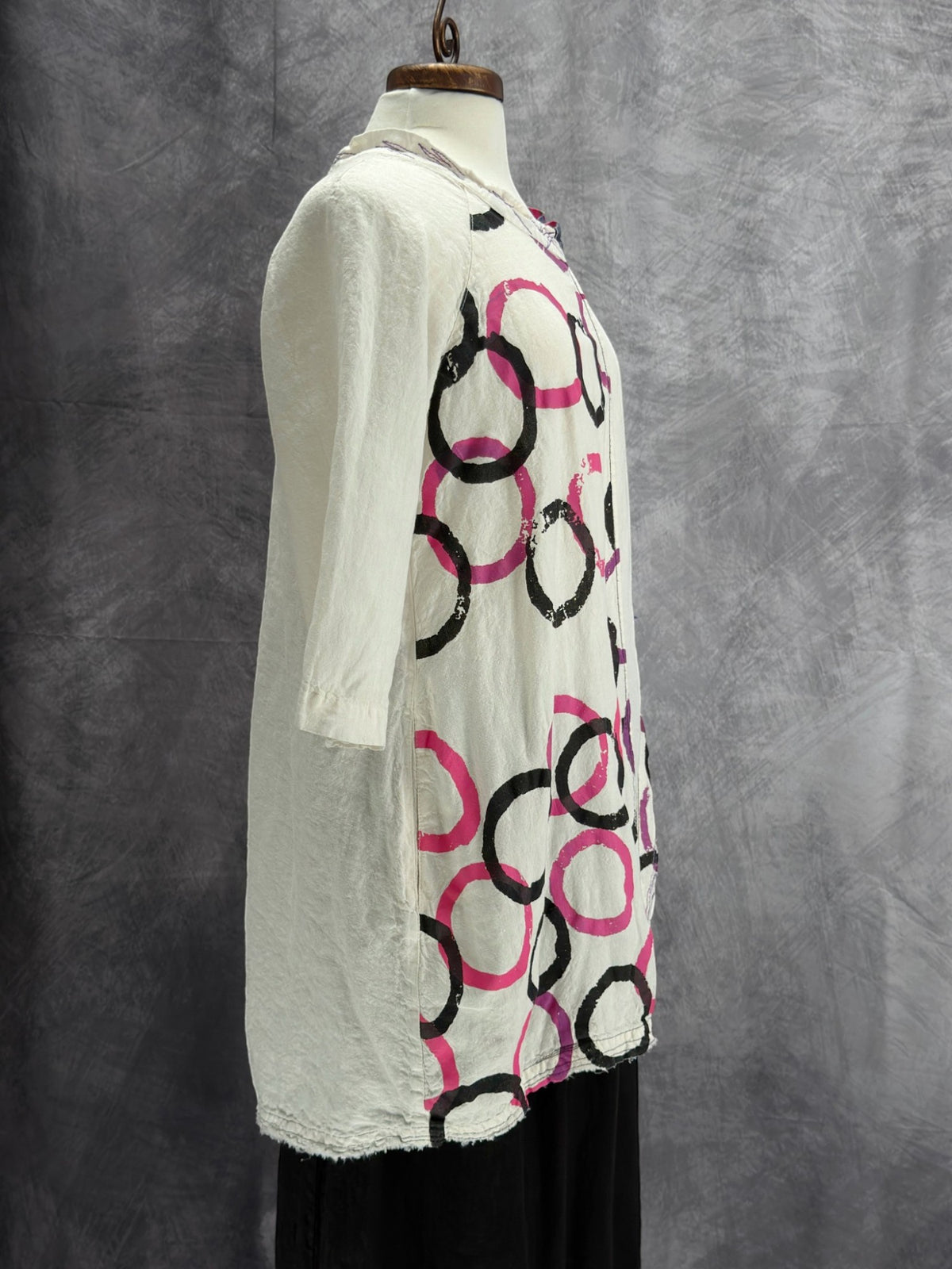 Reimagine Collection- Mara Gibbucci Linen Tunic
