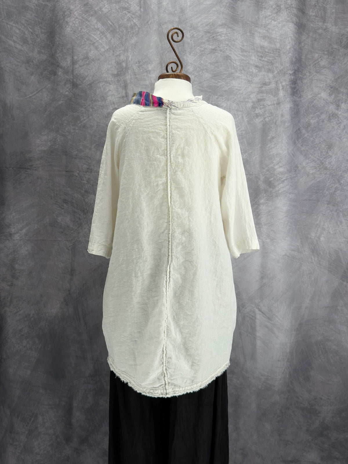 Reimagine Collection- Mara Gibbucci Linen Tunic