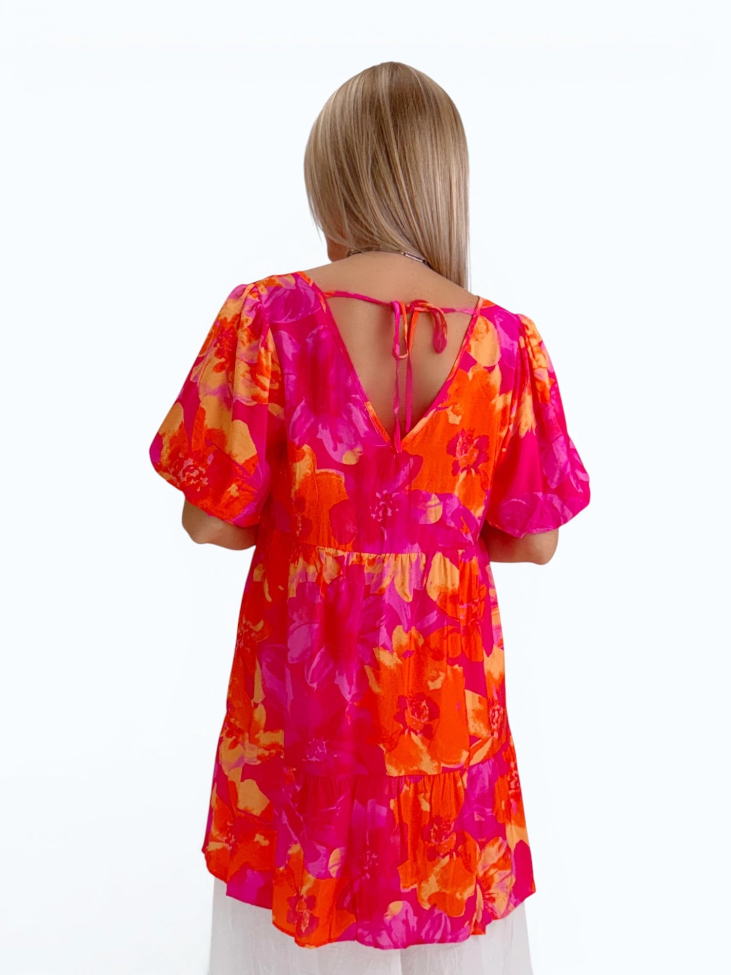 Vine & Love- Floral Printed Tunic/ Dress