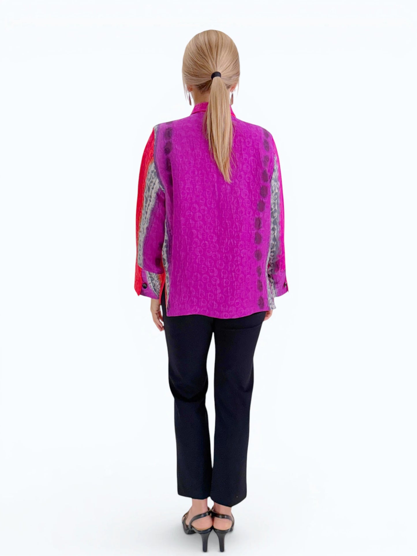 Kay Chapman Designs-  Loop Button Shirt/Jacket / K3