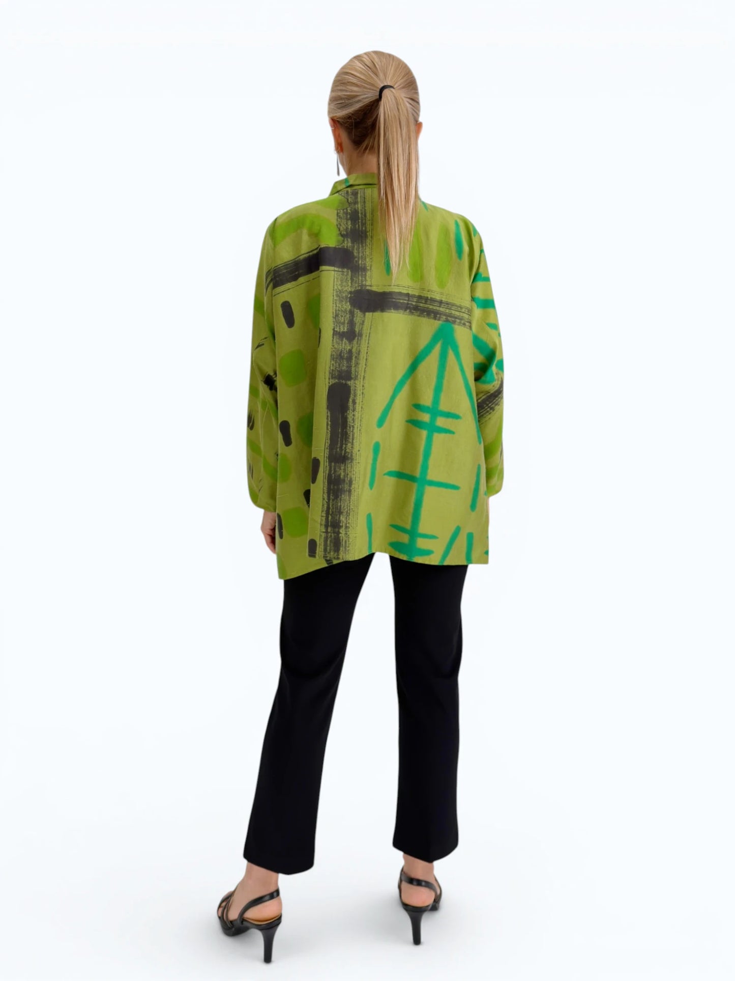 Kay Chapman Designs- Silk Issey Shirt/ K10