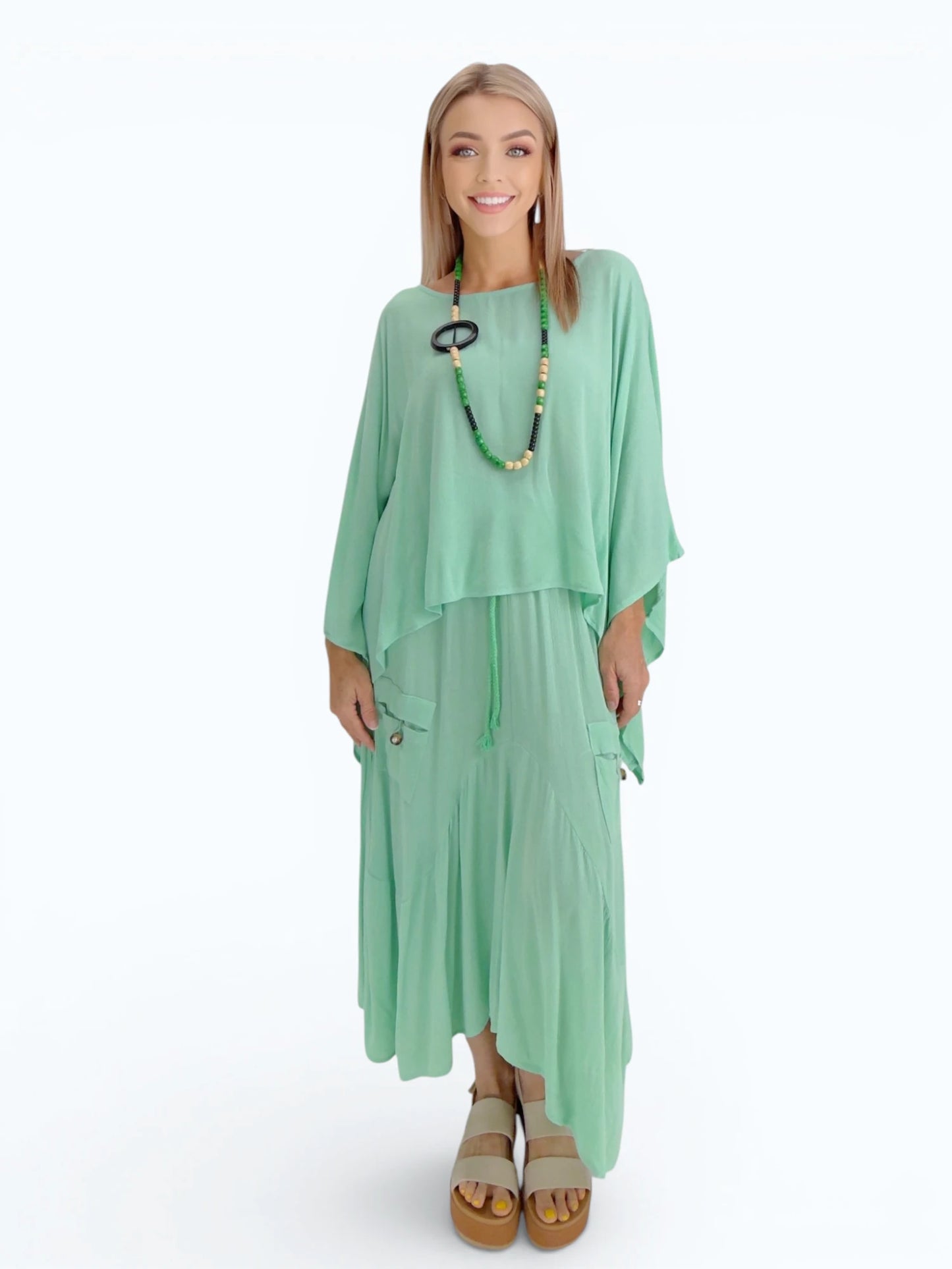 Mia Collection- Summer Set/ Green