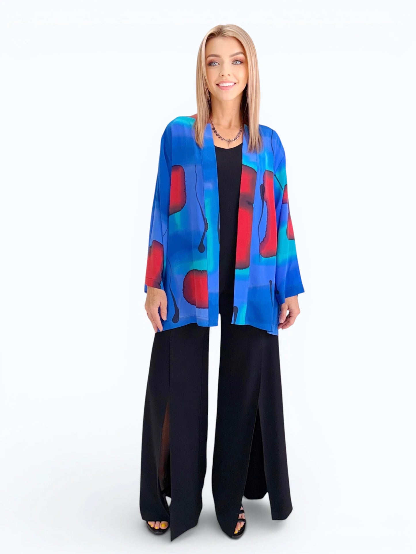 Kay Chapman Designs- Silk Crape Kimono