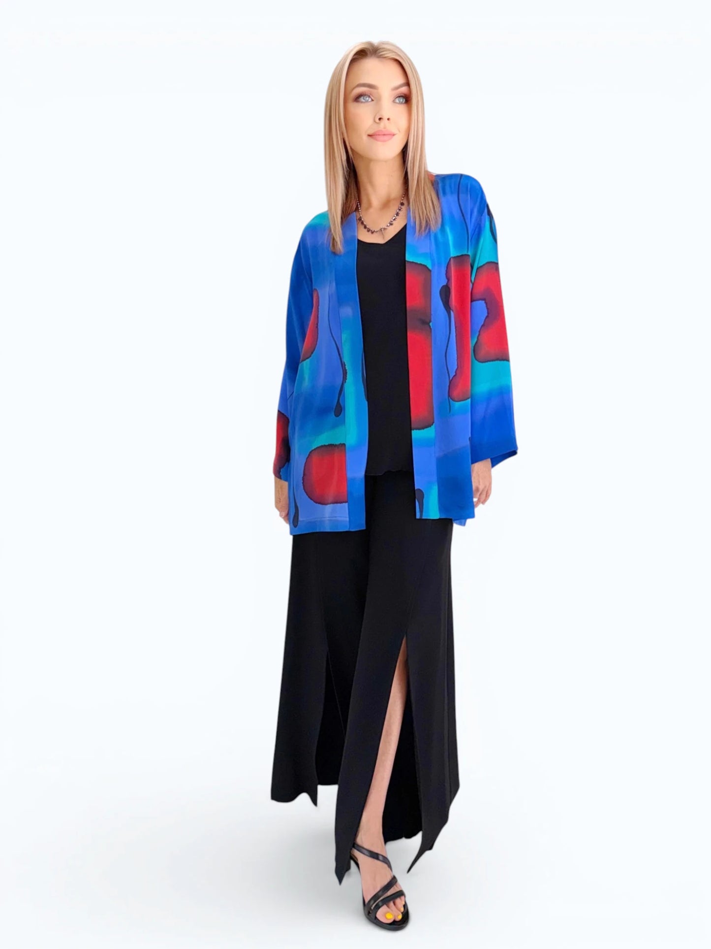 Kay Chapman Designs- Silk Crape Kimono